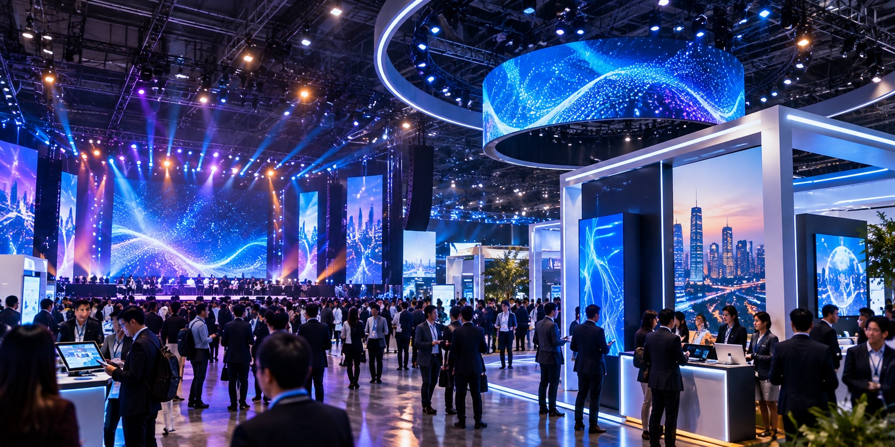 Real public event festival and roadshow photo